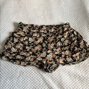 LA Heart floral flowy shorts